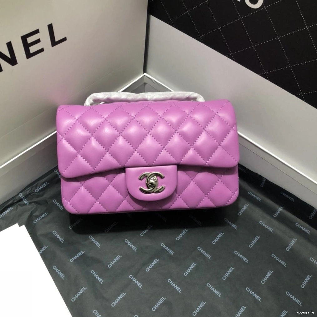First Bag Ru FLAP CHANEL BAG LAMBSKIN 0811